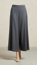 Urban sky cropped wide-leg pant