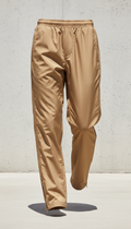 Champagne bronze technical track pant