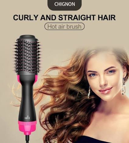 Hot Air Brush – Professional Hair Dryer, Straightener