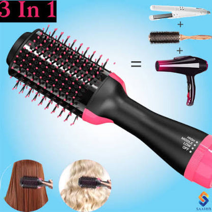 Hot Air Brush – Professional Hair Dryer, Straightener