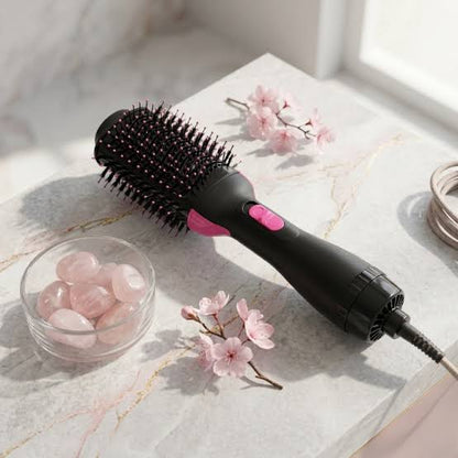 Hot Air Brush – Professional Hair Dryer, Straightener